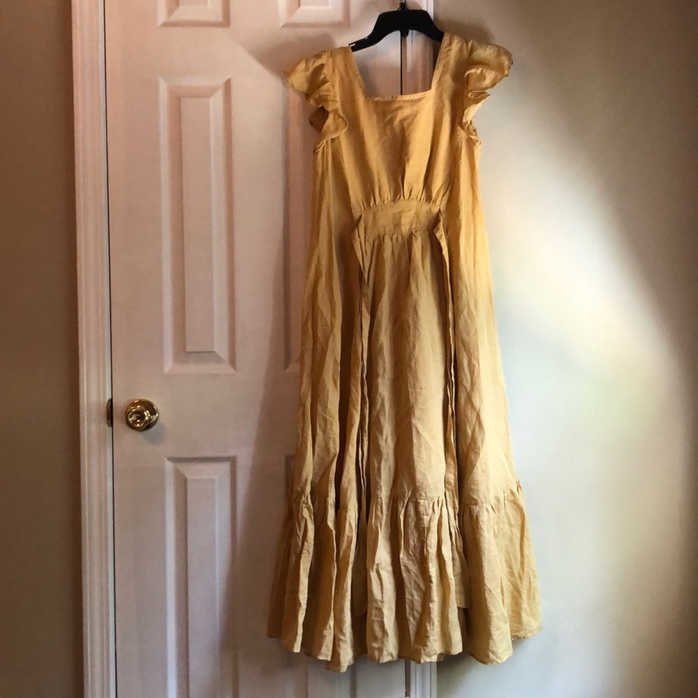 Free People Takin' a Chance Midi Dress - Picture 3 of 4